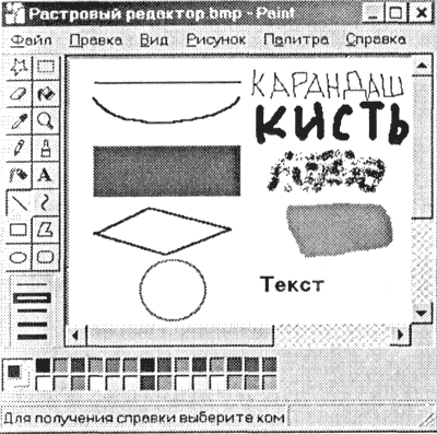 Реферат: Инструменты рисования. Основные настройки инструментов